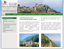 Tablet Screenshot of italienwandern.com